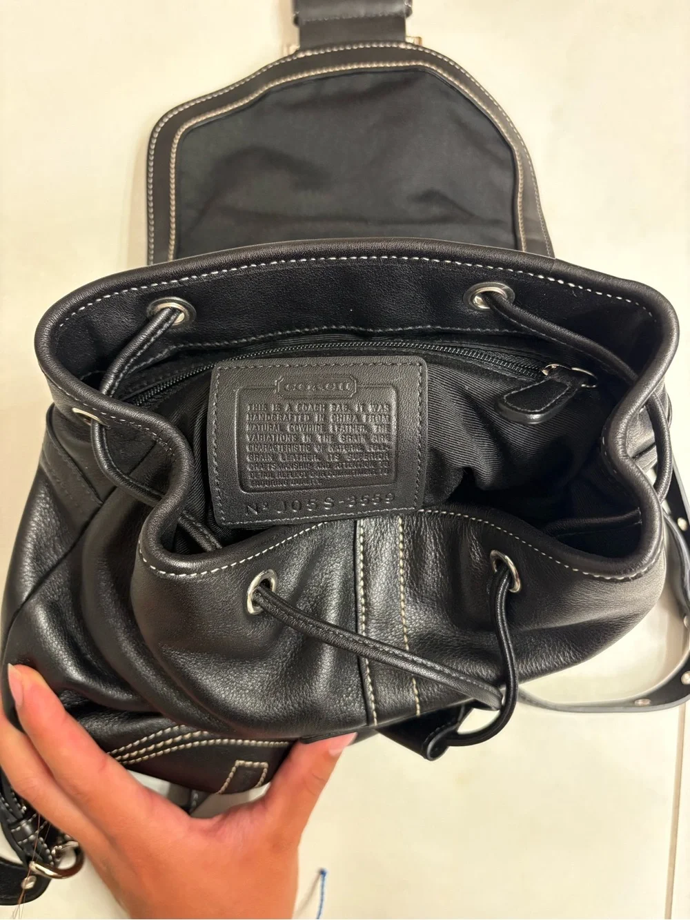 Vintage Coach Leather Bag Authentic
